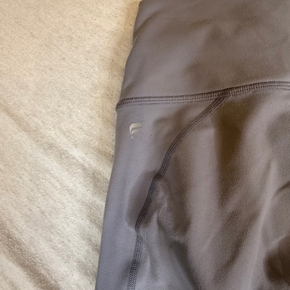 Fabletics Powerhold High Waisted Leggings Gray/purple Women's Size S - Picture 4 of 6
